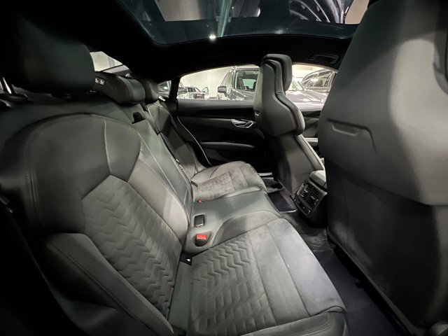 back seats of 2022 Audi e-tron GT