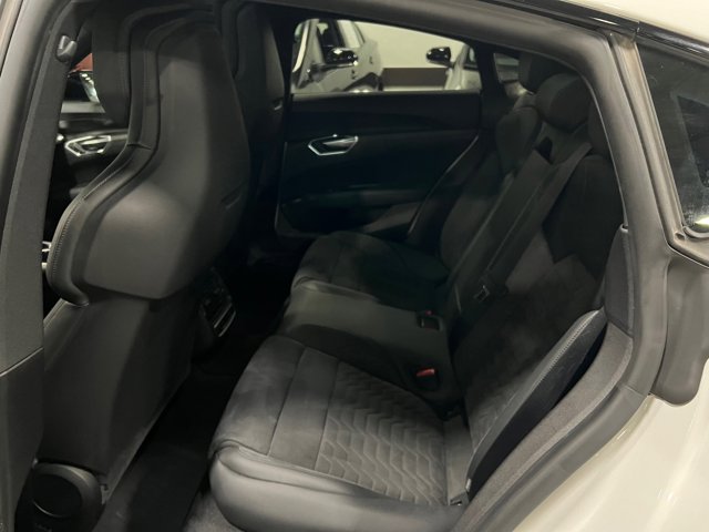 view into back seats of 2022 Audi e-tron GT