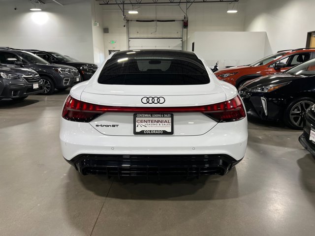 rear end view of 2022 Audi e-tron GT for sale in Denver