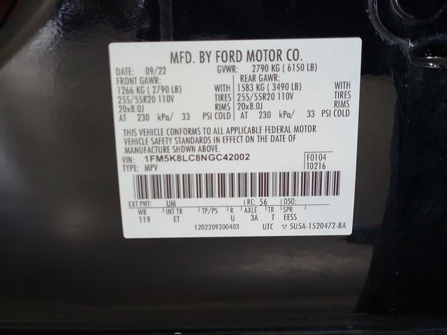 2022 Ford Explorer King Ranch - Photo 26